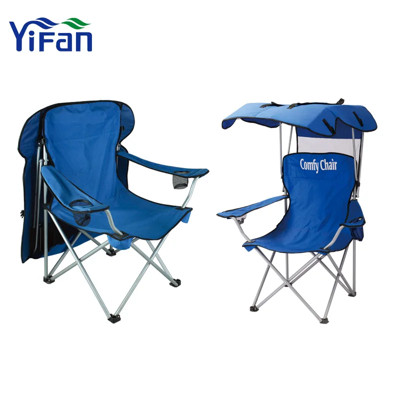 Outdoor Big Weight Capacity Folding Fishing Camping Chair With
