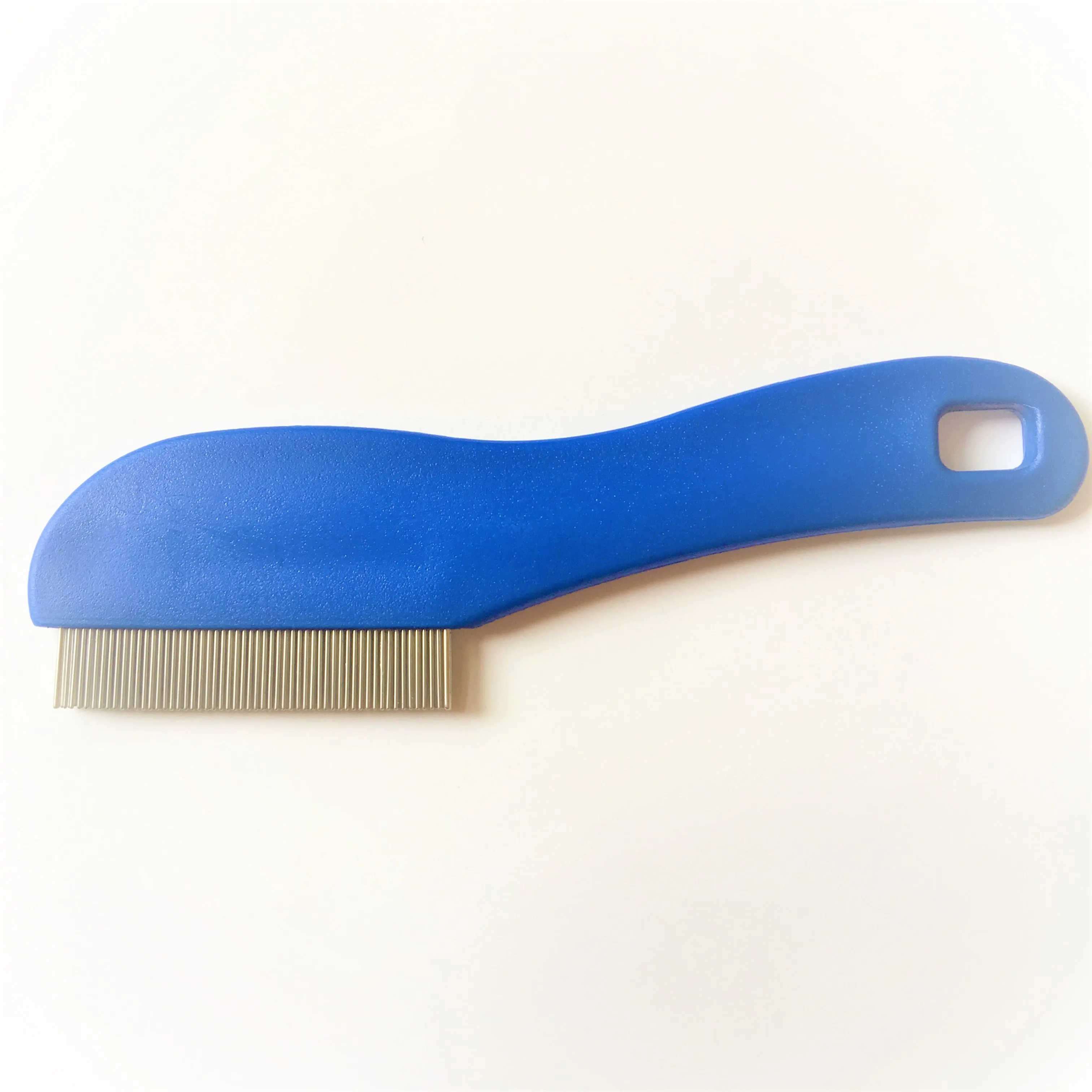 Plastic Handle Child Hair Removing Flea Nit Lice Louse Tick Comb With