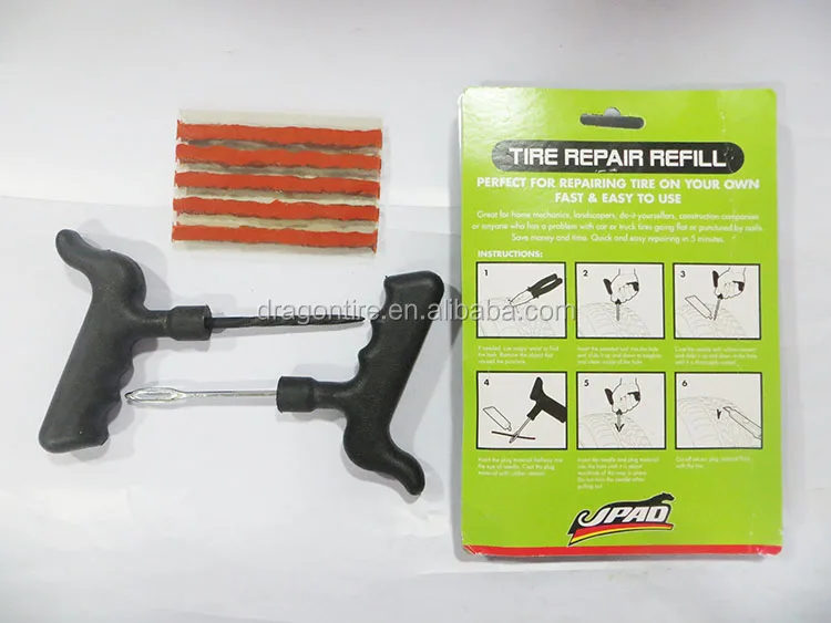 
Tire puncture seal tubeless tire repair kit 