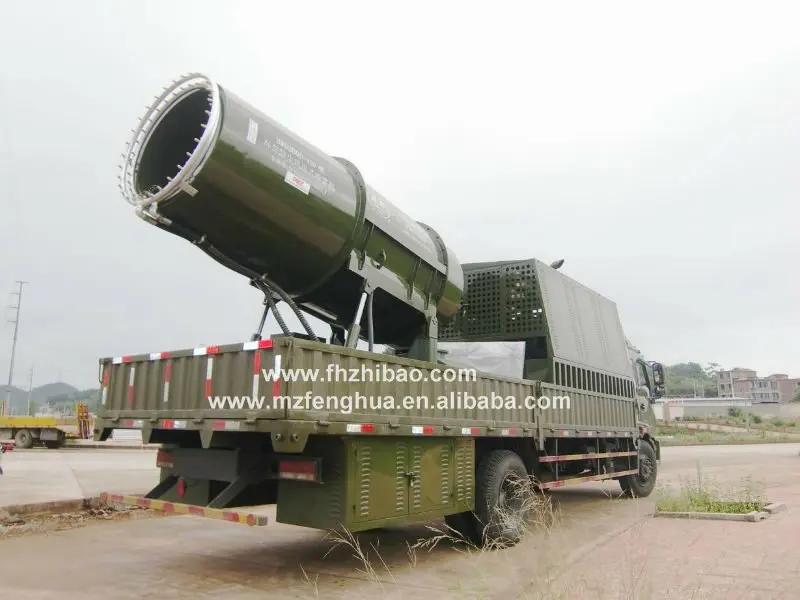 DS-120 on construction site dust suppression