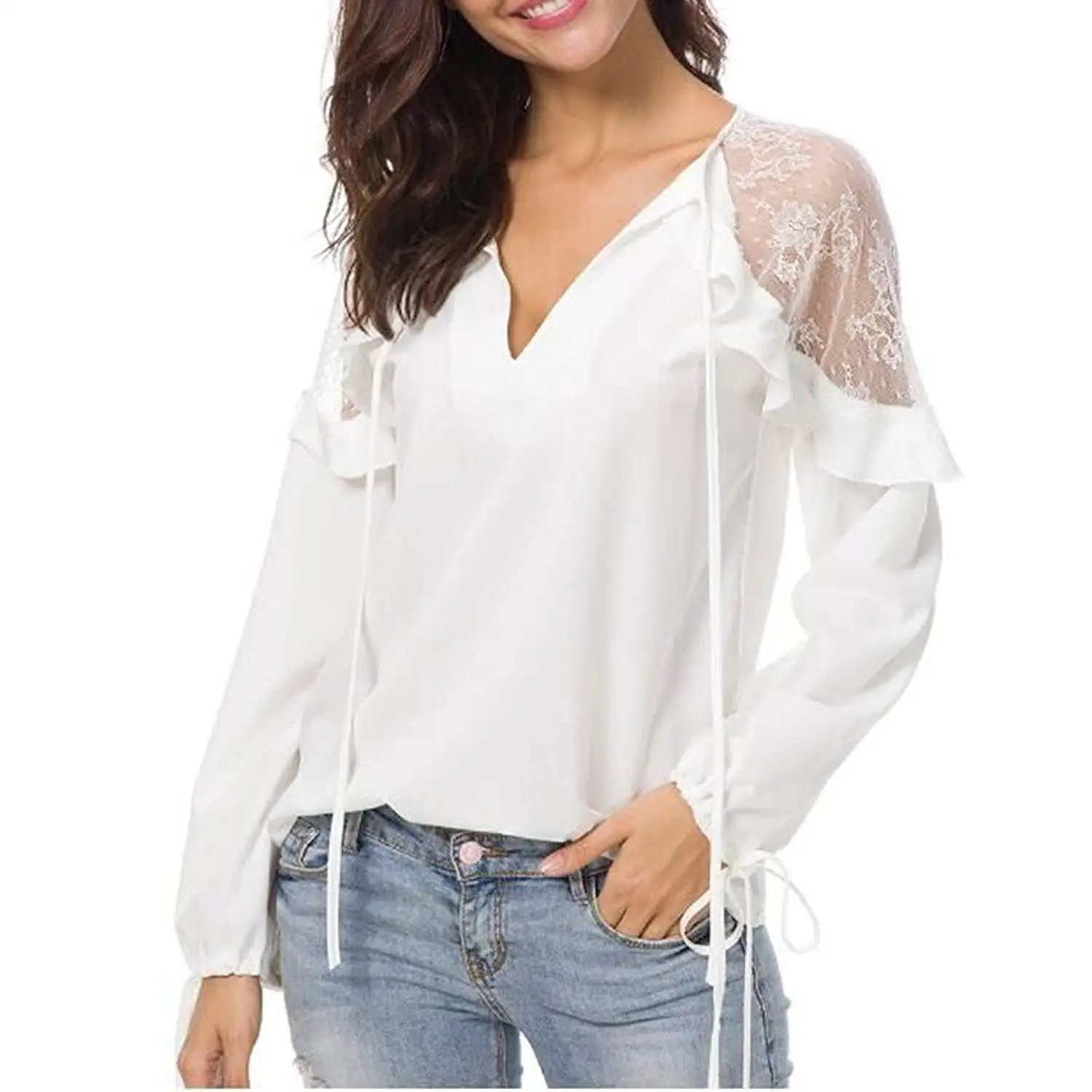 Cheap White Dressy Blouse, find White Dressy Blouse deals on line at