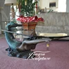 Factory directly supply beautiful design mermaid coffee table