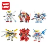 Wise Hawk most popular plastic building block tiny gundam model kits