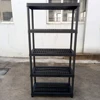 Plastic 5 Shelf Unit, Flat Gray