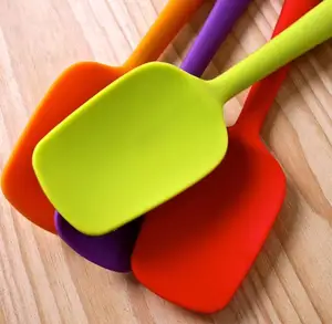 Image of High Quality Food-grade Small Size Whole Body Silicone Spoon Spatula