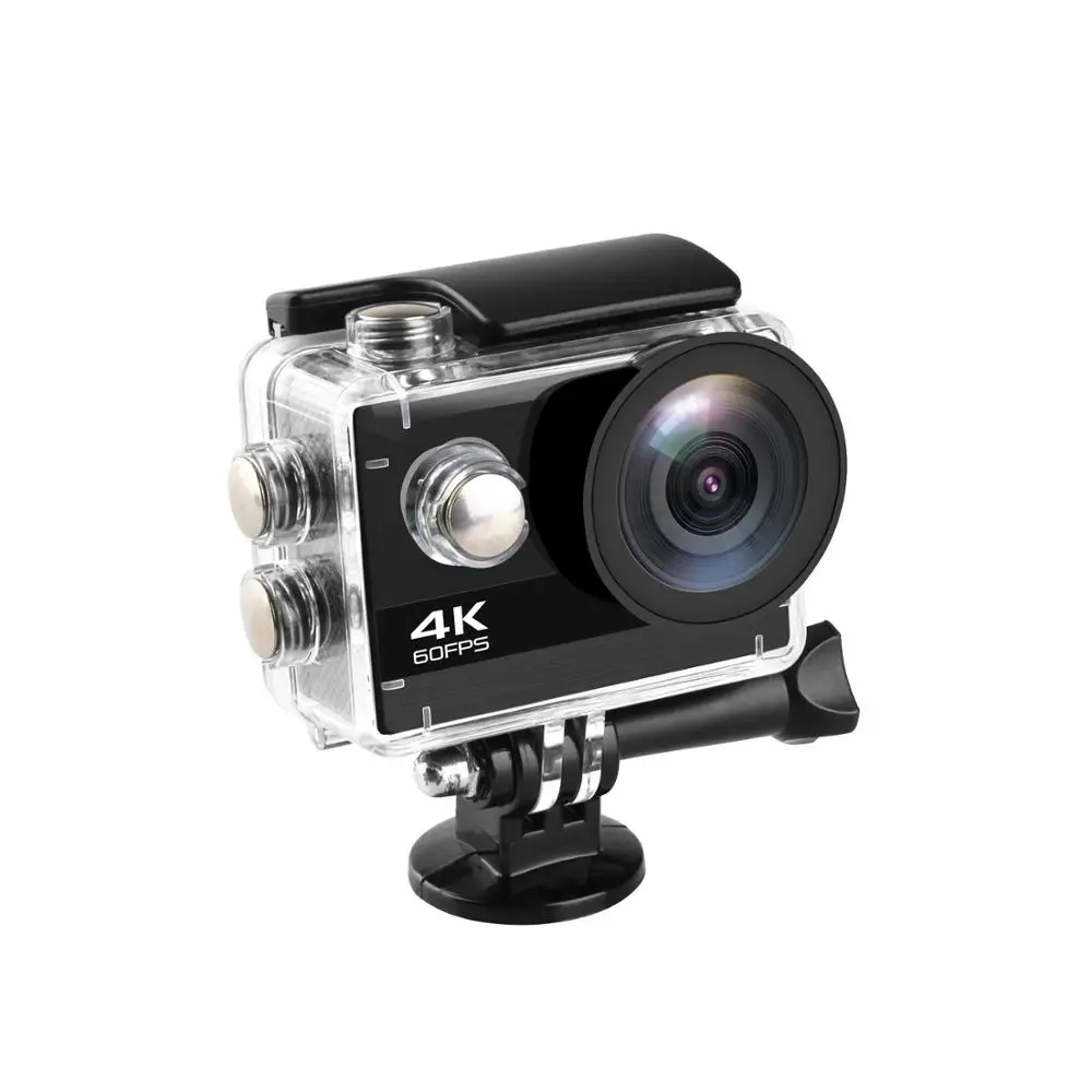 
2020 Hottest Wifi Sports Cam waterproof 30 meters 4K 60 fps Action camera for New year Gift 