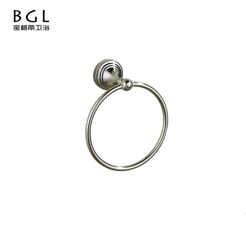 
22132 Bathroom Accessories Brass Chrome Round Towel Ring 
