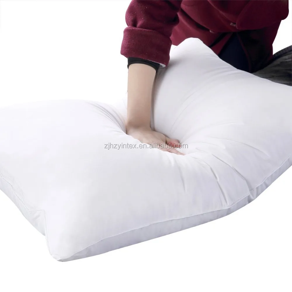 Wholesale Microfiber Pillow Inserts 100 Cotton Throw Neck Baby