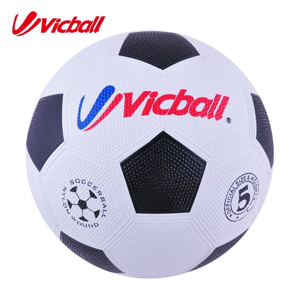 Soccer Ball Making Machine Grain Surface Tire Size 5 Rubber Pvc Soccer