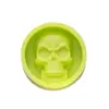 3D skull cake decorated with liquid silicone mold
