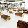 Swiss roll cake making machine high effectivy, CE certificated machines cake