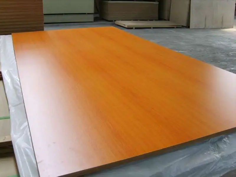 Ethiopia Mdf Wood Grain Melamine Mdf Board For Furniture Manufacturer