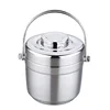 stainless steel tiffin box thermal lunch box double wall vacuum food container food jar kitchenware heat preserved tableware