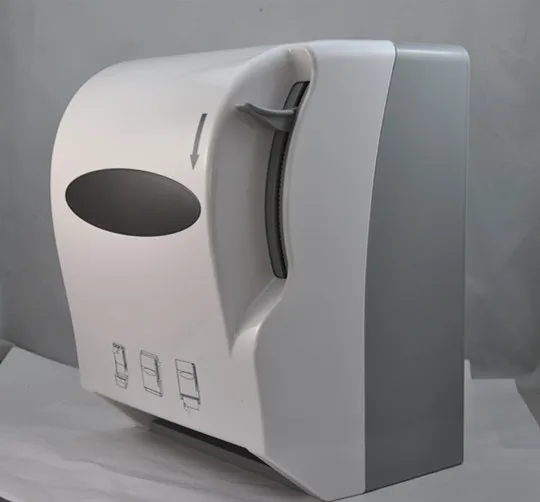 Lever action tissue dispenser,jumbo roll manual hand paper towel dispenser