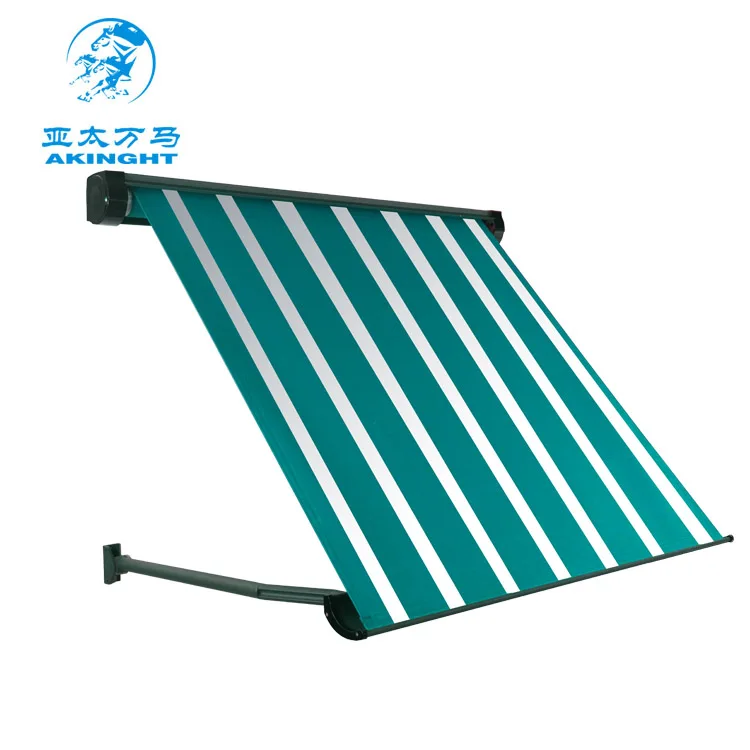 

Hot sale swing drop arms manual retractable window awning, Optional