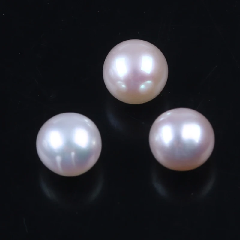 

AAA grade 6-6.5mm freshwater pearl perfect round shape loose beads, White color