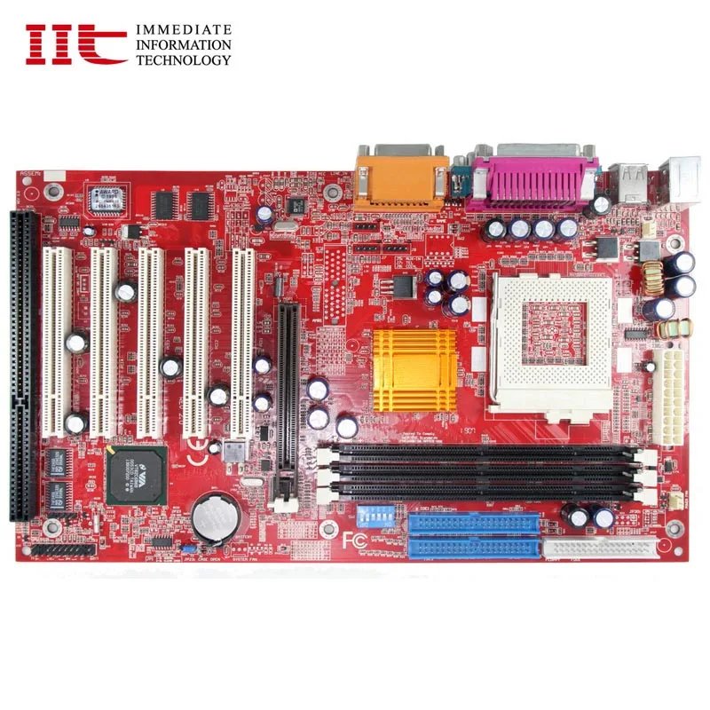 

VIA 694 with ISA Slot motherboard support intel socket 370 pentium3 ,celeron 2 ,3 4 PCI 1 ISA