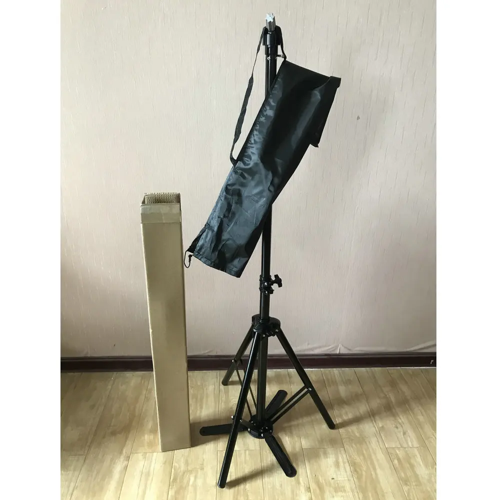 
Professional Hair Salon Adjustable Mannequin Tripod Stand Hair Dressing Training Head Tripod Metal Wig Stand,Bracket with holder 