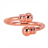Healing Copper different Size 4 to 14 fashion ring distorted adjustable ring