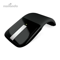 

Portable Foldable Arc Touch Wireless Mouse Ultra-thin 2.4GHz Optical Mouse for PC Notebook Computer Home Office Use