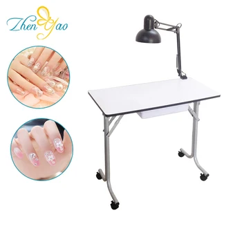 Whole Portable Mini Size Iron Frame Nail Manicure Table With Whole Portable Mini Size Iron Frame Nail Manicure Table With Lamp