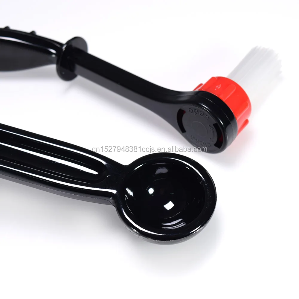 2 In 1 Coffee Machine Brush Nylon Espresso Coffee Grinder Brushes