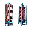 Heavy mineral spiral separator for tailings separation