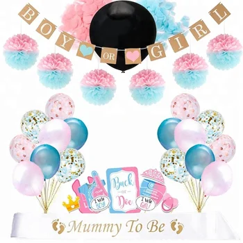 Gender Reveal Boy Or Girl Baby Shower Favor Gift Party Decoration