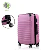 Free Sample Side Abs Trolley 4 Wheels Set Luggage Girls Hard Suitcase