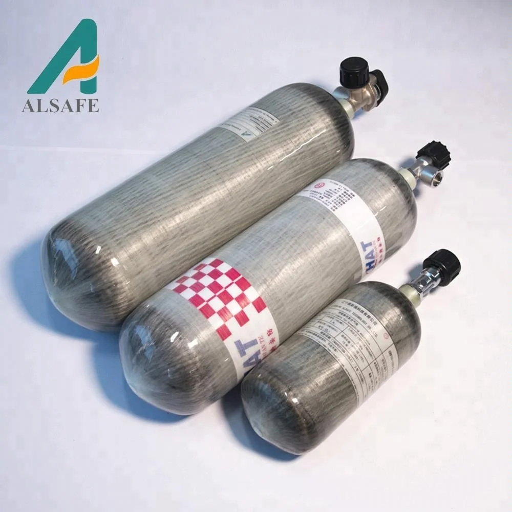 New product CE high pressure 6.8L carbon fiber cylinder for paintball