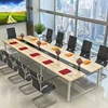 Office furniture 12 seater conference table specifications in meeting room