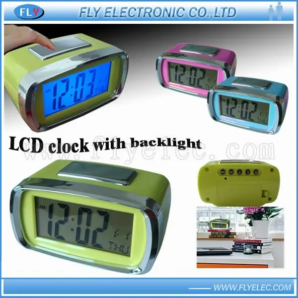 Mini Lcd Clock With Buy Lcd Clock,Mini Lcd Clock,Clock Product on