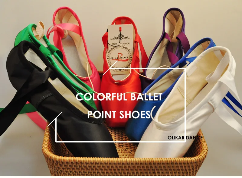 Graceful Stylish Ballet Pointe Shoes In stock Black Pointe Shoes Red Ballet Shoes For Sale