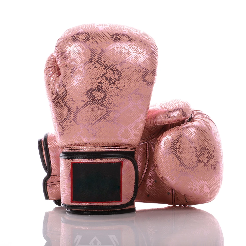 

Glitter boxing Pink gloves for Gym Boxing Kickboxing Muay Thai Training Gloves Sparring Punching Bag Mitts, Red;blue;brown;pink