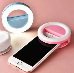 Universal 3 Level LED Selfie Ring Light Smartphones