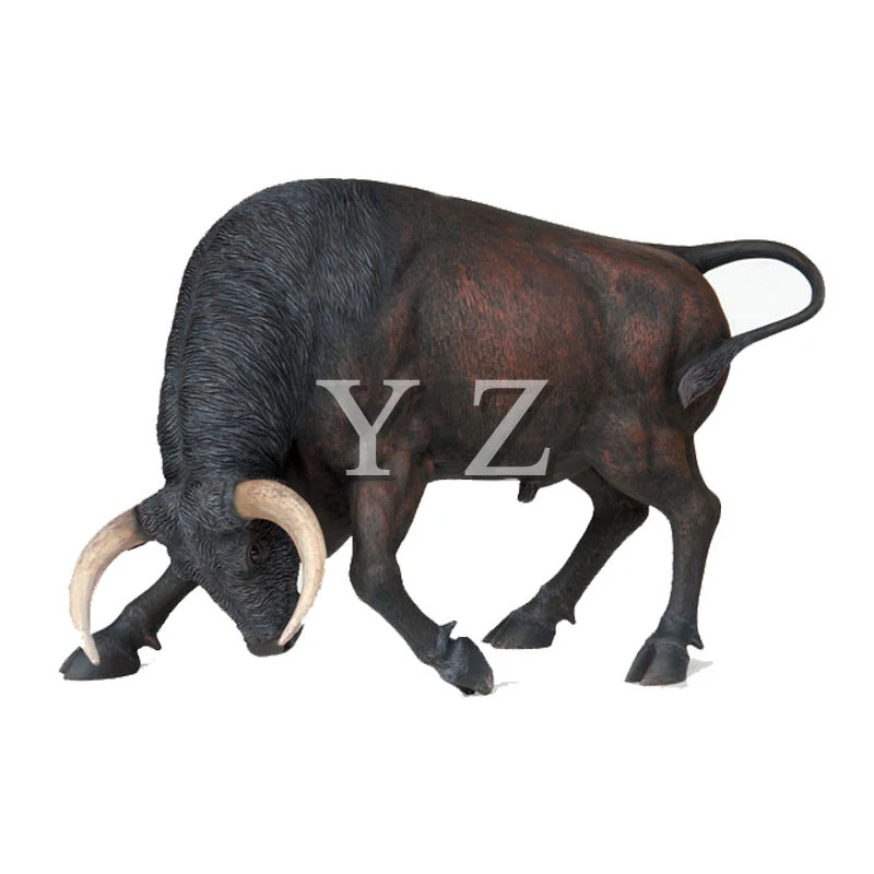 life size resin cow