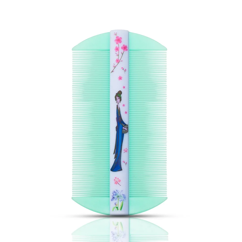 

wholesale mini cheap plastic lice hair comb Four beauties of ancient China