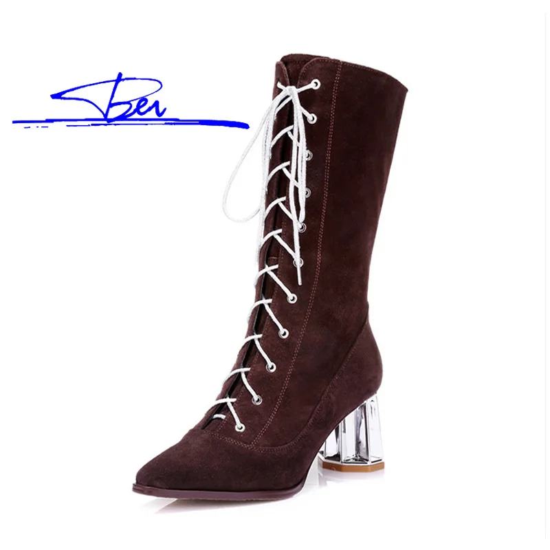 J080 Women Boots 2015 Winter Warm Fashion European Genuine