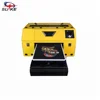 A3 digital flatbed uv t shirt printer polyester cotton/ cotton polyester/ Lycra/ modal /polyes printing machines