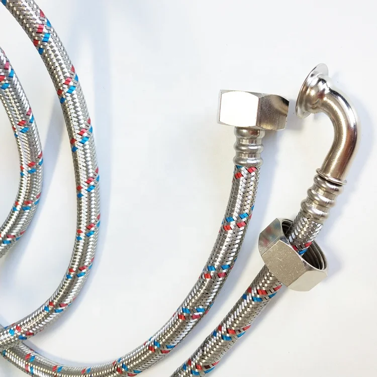 
High Quality Flexible Stainless Steel Braided Washing Machine Hose with ACS CE watermark WRAS certificate 