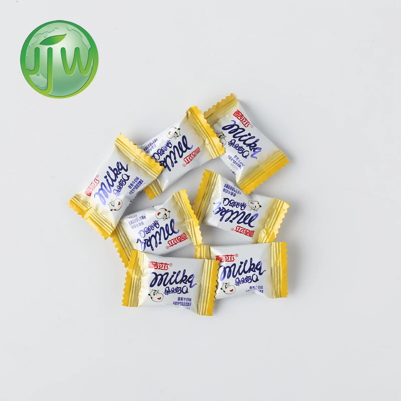 
Individually packed soft milk candy 