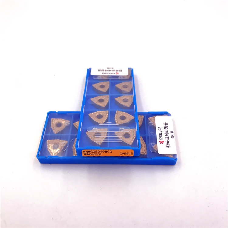 
Kyocera cutting tools carbide insert cnc tools WNMG080408 CQ CA5515 