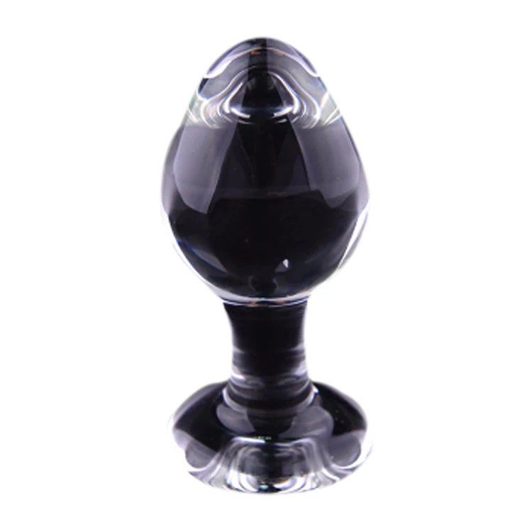 Hot Selling China Factory Price Glass Gem Butt Plug Anal Play Anal Plug