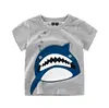Summer Baby Boy Clothes Children Short Sleeves T Shirt Printed Cotton T-shirt Boys