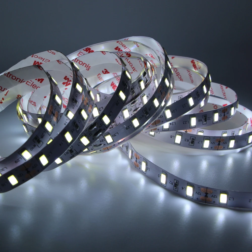 40-50 high lumen 200mp 3m tape smd 5630 led strip lighting CRI 95 for bike decorative