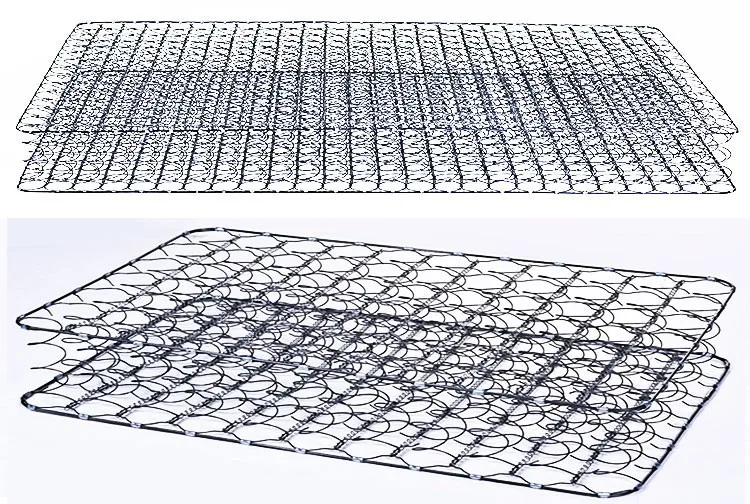 Металлический пружинный матрас