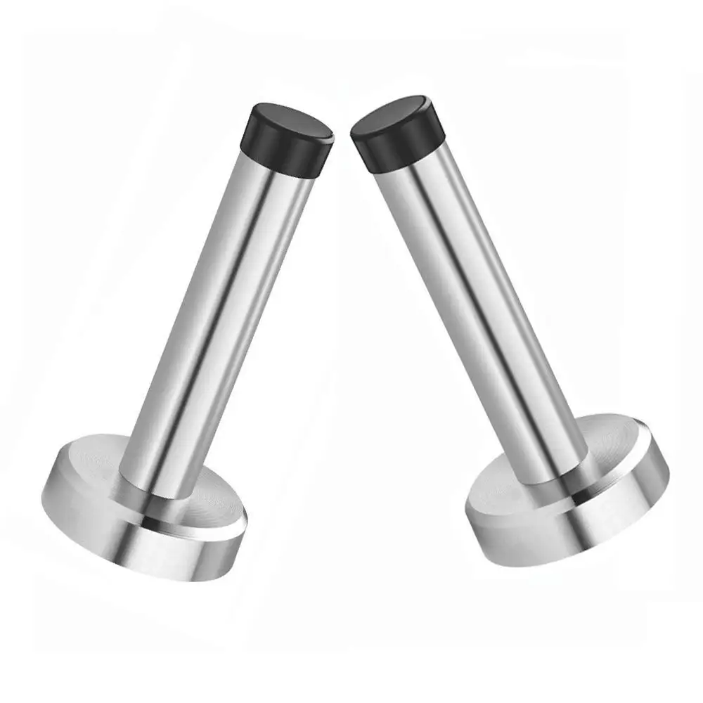 3 2 5 Projection 85mm 5 Pcs Stainless Steel Rubber Door Stopper