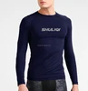 Gym Fitted Undershirt Mens Dry Fit Bodybuilding Gym T Shirts Slim Base T shirt