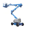 trailing articulating platform crawler mounted platform towable spider boom lift
