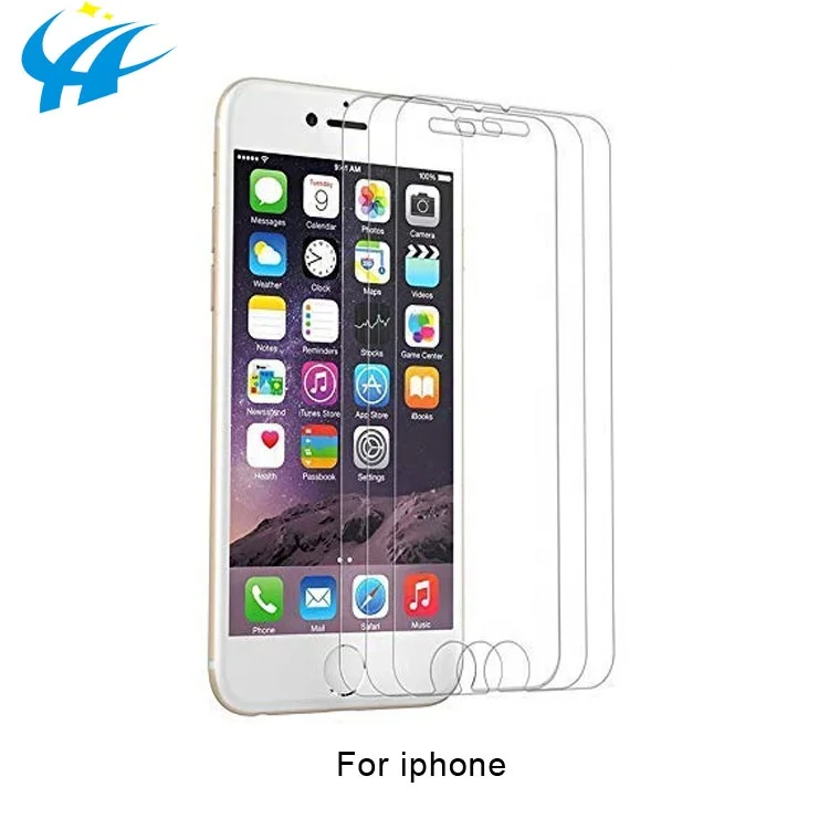 

walmart supplier 9h high clear2.5d edge tempered glass compatible for iphone 7/8 case friendly siania retail package